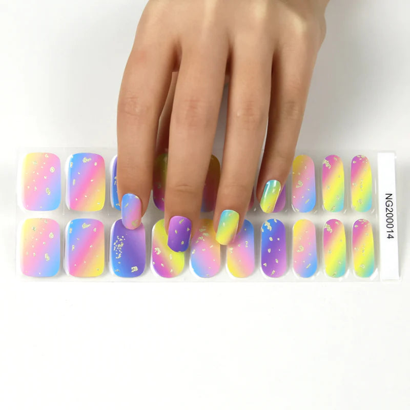 NG014-Rainbow - NAILBLISS