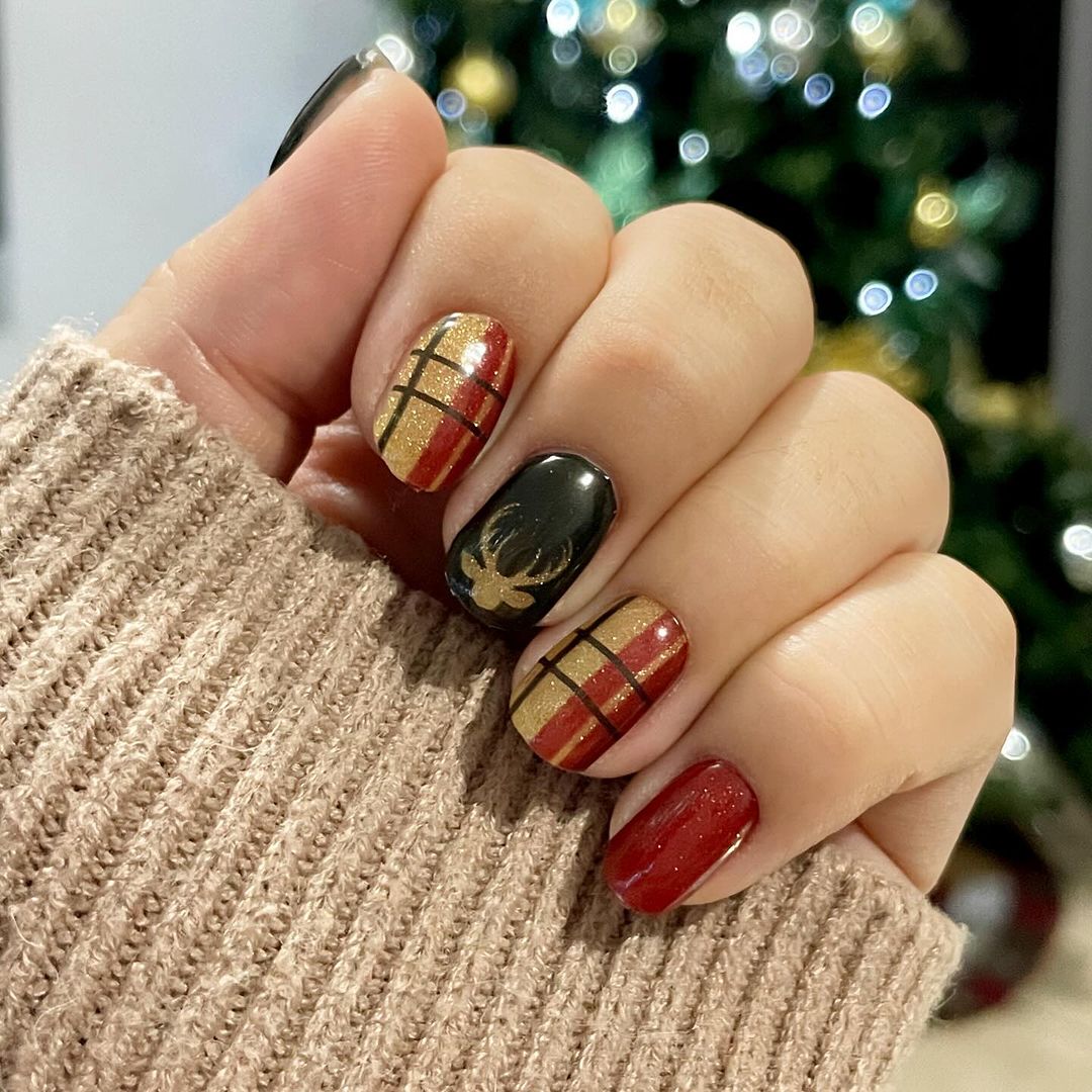 NG357-Renne natalizie - NAILBLISS