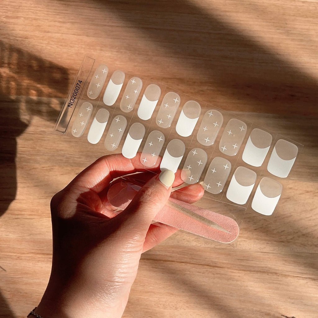 NG074-French tip - NAILBLISS