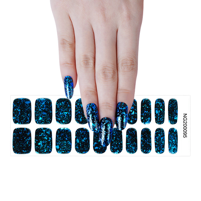 NG095-Blu charm - NAILBLISS 