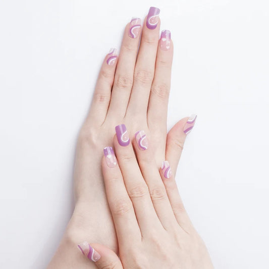 NG078-Purple almond - NAILBLISS